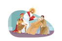 پیش‌نمایش فایل jesus-blessing-sick-people-9448625 از پک دین