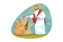 پیش‌نمایش فایل jesus-giving-bless-to-blind-people-9448621 از پک دین