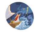 پیش‌نمایش فایل jesus-protect-people-from-ocean-high-tide-9448612 از پک دین