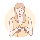پیش‌نمایش فایل girl-giving-shocking-expression-and-playing-video-game-10063428 از پک سرگرمی
