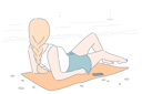 پیش‌نمایش فایل young-woman-lying-on-beach-10063440 از پک سرگرمی