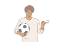 پیش‌نمایش فایل boy-is-playing-football-10063560 از پک ورزش و تناسب اندام