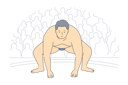پیش‌نمایش فایل young-fat-obese-serious-asian-man-sumo-wrestler-preparing-fighting-at-match-10063597 از پک فعالیت ورزشی