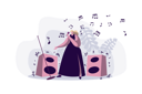 پیش‌نمایش فایل professional-singer-performing-song-10590095 از پک فعالیت جوانان