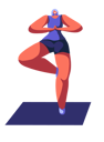 پیش‌نمایش فایل woman-doing-yoga-10590092 از پک فعالیت جوانان