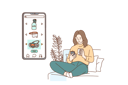 پیش‌نمایش فایل online-shopping-10704362 از پک خرید