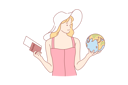 پیش‌نمایش فایل young-happy-woman-tourist-stands-with-passport-and-flight-ticket-10704330 از پک خرید
