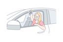 پیش‌نمایش فایل young-woman-passed-her-driving-test-and-got-driver-license-10704341 از پک خرید