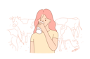 پیش‌نمایش فایل woman-drinking-milk-10704065 از پک غذا