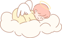 پیش‌نمایش فایل baby-angel-is-sleeping-10693680 از پک کودکان
