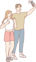 پیش‌نمایش فایل couple-is-taking-selfie-in-phone-10693737 از پک کودکان