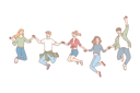 پیش‌نمایش فایل friends-are-dancing-10693733 از پک کودکان