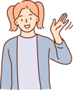 پیش‌نمایش فایل girl-is-bidding-farewell-10693753 از پک کودکان