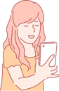 پیش‌نمایش فایل girl-is-busy-on-video-call-10693775 از پک کودکان