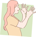 پیش‌نمایش فایل girl-is-making-action-10693778 از پک کودکان