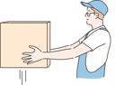 پیش‌نمایش فایل boy-is-giving-parcel-delivery-10694416 از پک تحویل