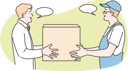 پیش‌نمایش فایل delivery-box-is-handed-to-client-10694407 از پک تحویل