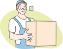 پیش‌نمایش فایل delivery-is-completed-successfully-10694408 از پک تحویل