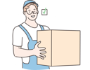 پیش‌نمایش فایل delivery-man-is-approving-all-deliveries-10694417 از پک تحویل