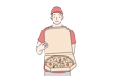 پیش‌نمایش فایل pizza-delivery-boy-10694402 از پک تحویل