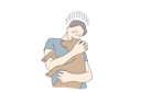 پیش‌نمایش فایل boy-hugs-his-pet-dog-and-crying-10695306 از پک فعالیت استرس زا