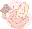 پیش‌نمایش فایل girl-have-no-money-in-her-wallet-10695278 از پک فعالیت استرس زا