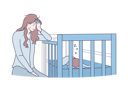 پیش‌نمایش فایل mother-is-tired-with-new-born-baby-10695293 از پک فعالیت استرس زا