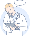 پیش‌نمایش فایل doctor-is-giving-advice-on-phone-10695471 از پک پزشکی