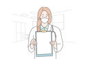 پیش‌نمایش فایل doctor-is-standing-with-blood-report-10695447 از پک پزشکی