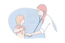 پیش‌نمایش فایل female-doctor-is-checking-little-girl-10695468 از پک پزشکی