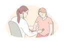 پیش‌نمایش فایل gynecologist-is-consulting-pregnant-woman-10695458 از پک پزشکی