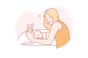 پیش‌نمایش فایل mother-is-taking-picture-of-sleeping-baby-10695465 از پک پزشکی