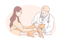 پیش‌نمایش فایل veterinary-doctor-is-checking-up-pet-dog-10695457 از پک پزشکی