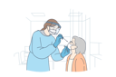 پیش‌نمایش فایل doctor-is-doing-rapid-test-10695485 از پک پزشکی