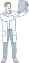 پیش‌نمایش فایل doctor-is-viewing-x-ray-report-10695499 از پک پزشکی