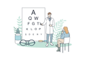 پیش‌نمایش فایل eye-doctor-is-testing-eyesight-of-patient-10695489 از پک پزشکی