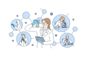 پیش‌نمایش فایل scientist-is-researching-on-microbe-10695491 از پک پزشکی