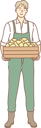 پیش‌نمایش فایل man-is-holding-fruit-basket-10704809 از پک کارگران