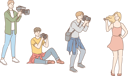پیش‌نمایش فایل model-is-giving-cool-poses-for-photographs-10704799 از پک کارگران