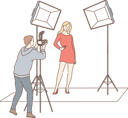 پیش‌نمایش فایل model-is-giving-poses-for-photoshoot-10704798 از پک کارگران