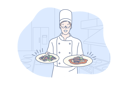 پیش‌نمایش فایل chef-is-cooking-food-at-restaurant-10704697 از پک کارگران