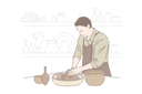 پیش‌نمایش فایل man-is-doing-craftwork-10704722 از پک کارگران