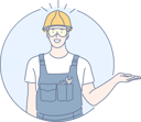 پیش‌نمایش فایل worker-is-happy-at-construction-site-10704699 از پک کارگران