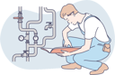پیش‌نمایش فایل worker-is-setting-the-pipeline-flow-10704710 از پک کارگران