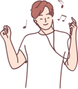 پیش‌نمایش فایل boy-is-listening-music-from-earphones-10704485 از پک فعالیت افراد