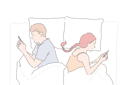 پیش‌نمایش فایل couple-is-busy-while-chatting-on-phone-10704501 از پک فعالیت افراد