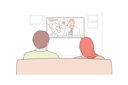 پیش‌نمایش فایل couple-is-watching-corona-news-on-tv-10704500 از پک فعالیت افراد