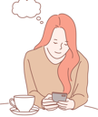 پیش‌نمایش فایل girl-is-chatting-while-having-tea-10702076 از پک احساسات