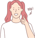 پیش‌نمایش فایل girl-is-pointing-finger-10702079 از پک احساسات