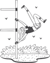 پیش‌نمایش فایل girl-is-enjoying-exercise-on-pole-10702722 از پک ورزشکار